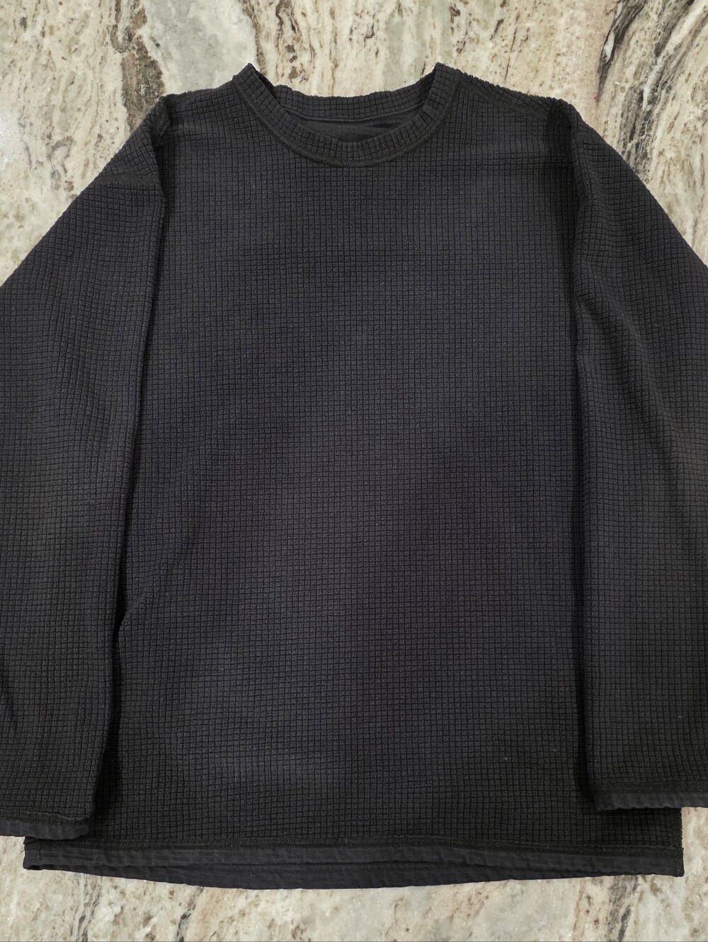 ​Tyndale FR Base Layer Shirt Mens XL Black Polartec Waffle Long Sleeve Arc Rated